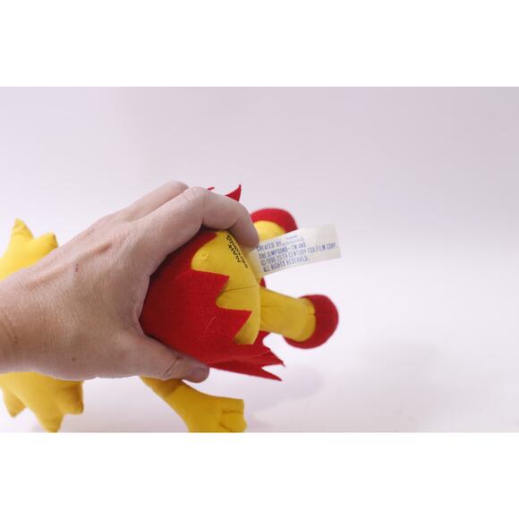 The Simpsons, Matt Groening, Lisa Simpson, Plush Doll, 1990, ~ 251013-WH 1374 - Picture 3 of 4